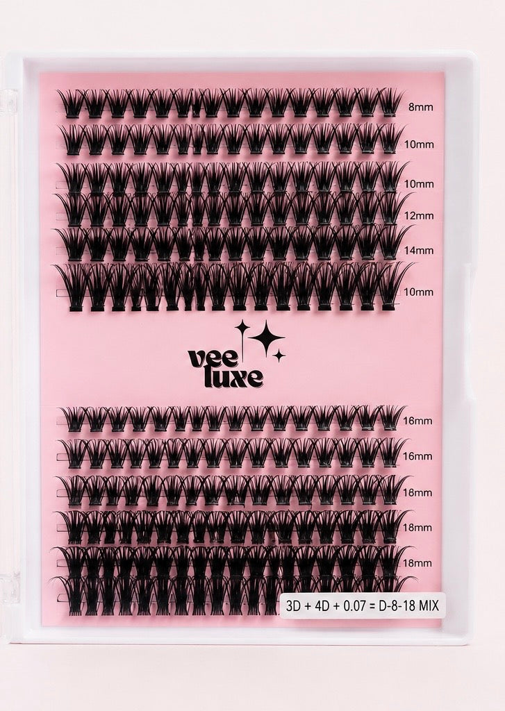 Veeluxe Signature Lash Cluster Refills